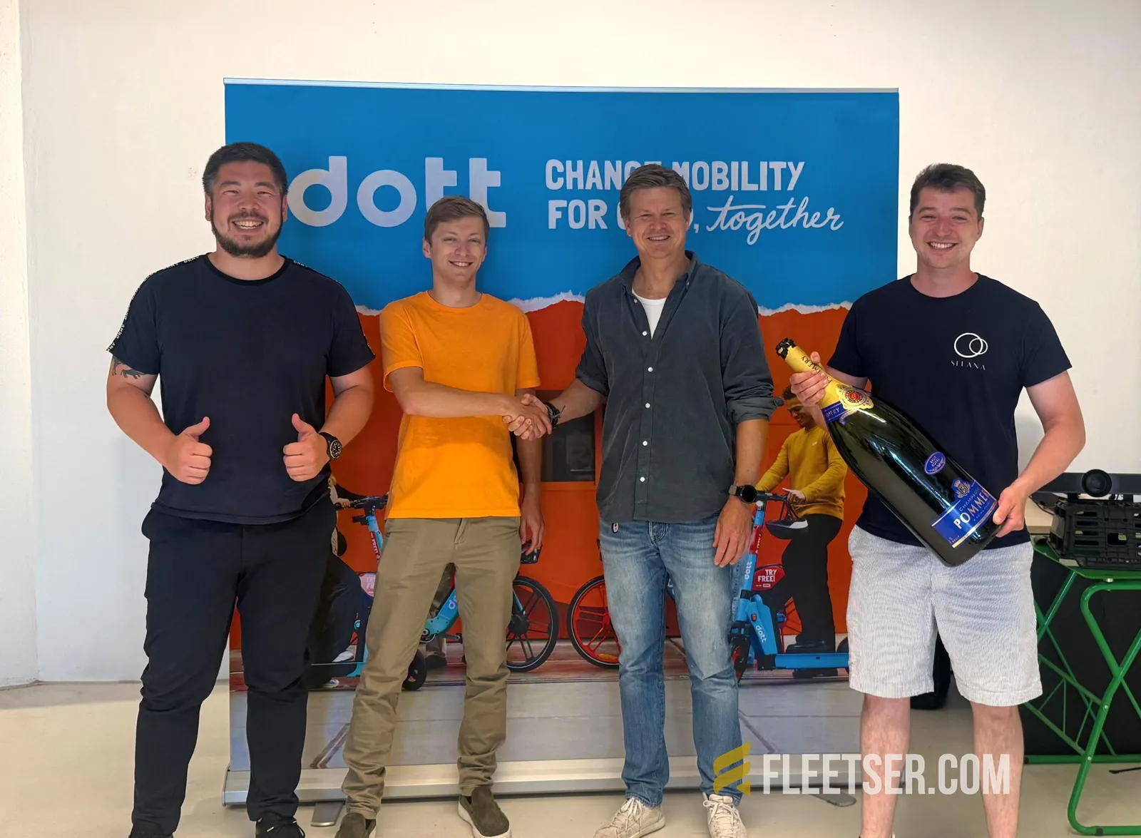 Fleetser Enters Exclusive Partnership With Dott